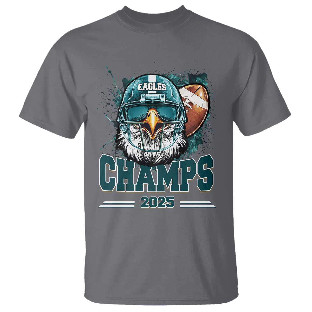Celebrated Eagles T Shirt Championship 2025 Retro