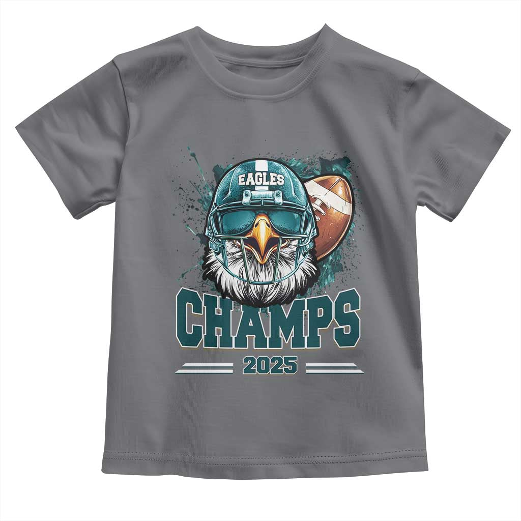 Celebrated Eagles Toddler T Shirt Championship 2025 Retro