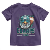 Celebrated Eagles Toddler T Shirt Championship 2025 Retro