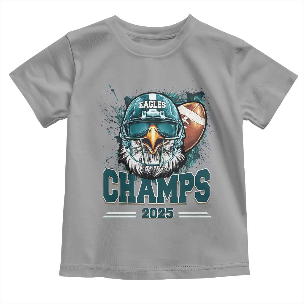 Celebrated Eagles Toddler T Shirt Championship 2025 Retro