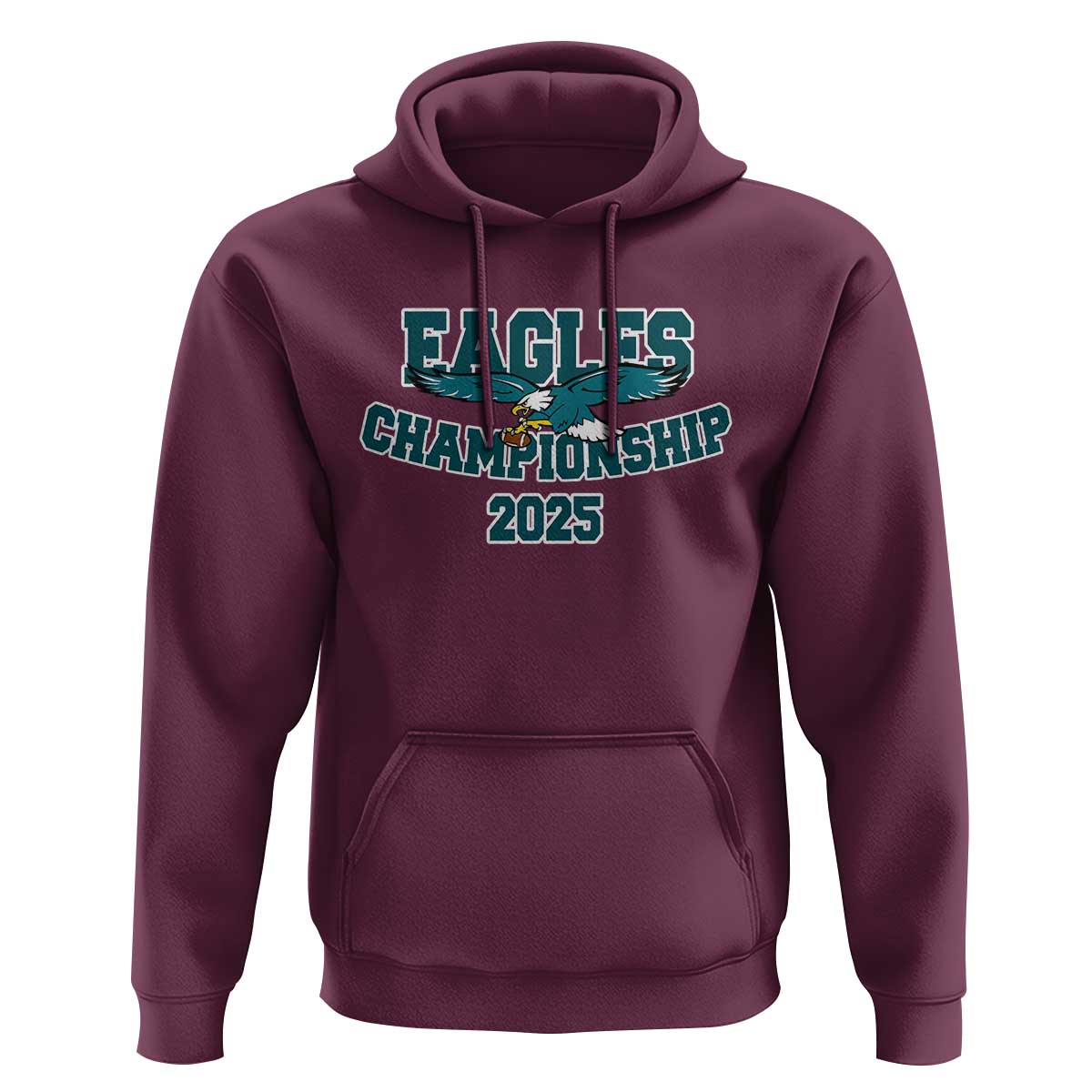 Celebrated Eagles Hoodie Championship 2025