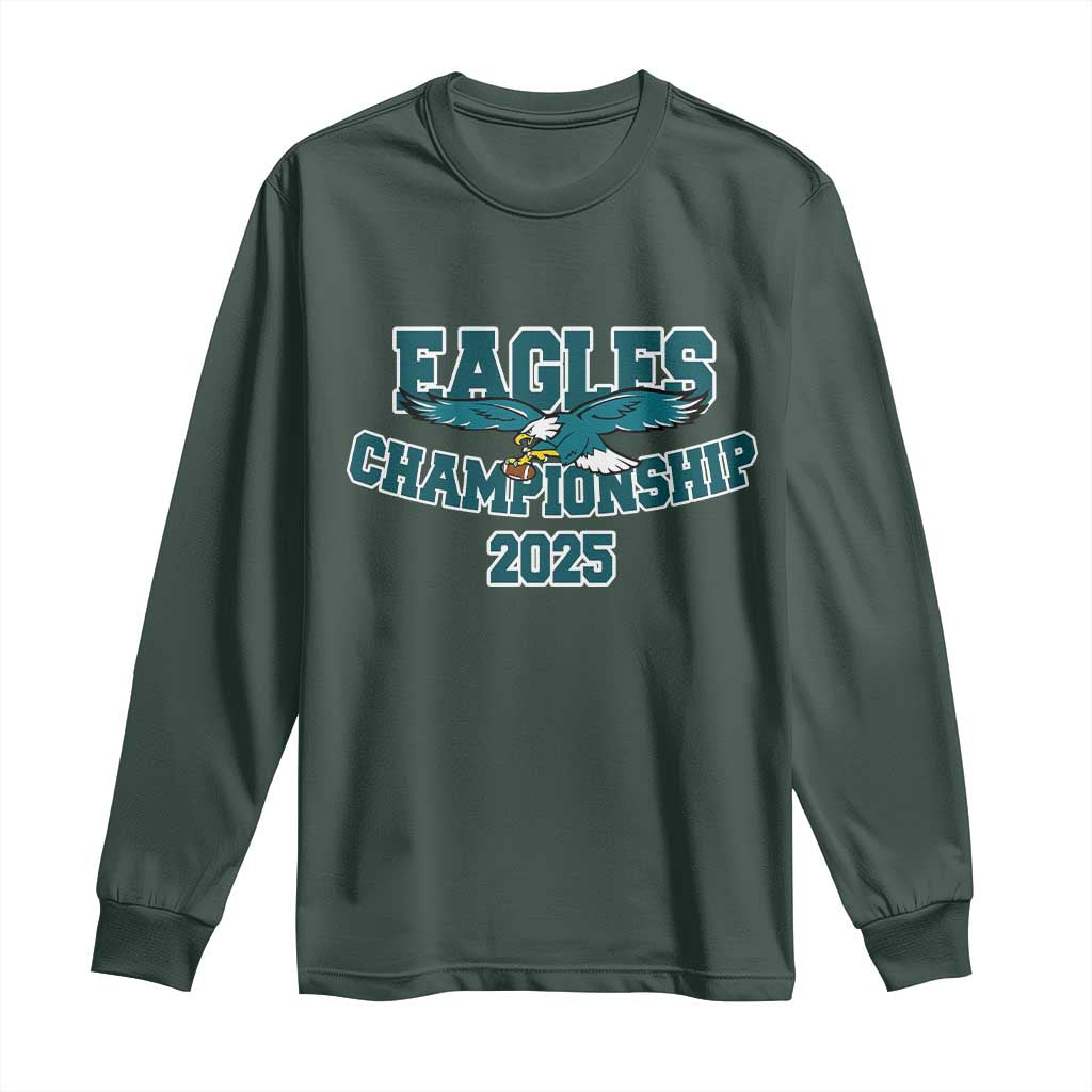 Celebrated Eagles Long Sleeve Shirt Championship 2025