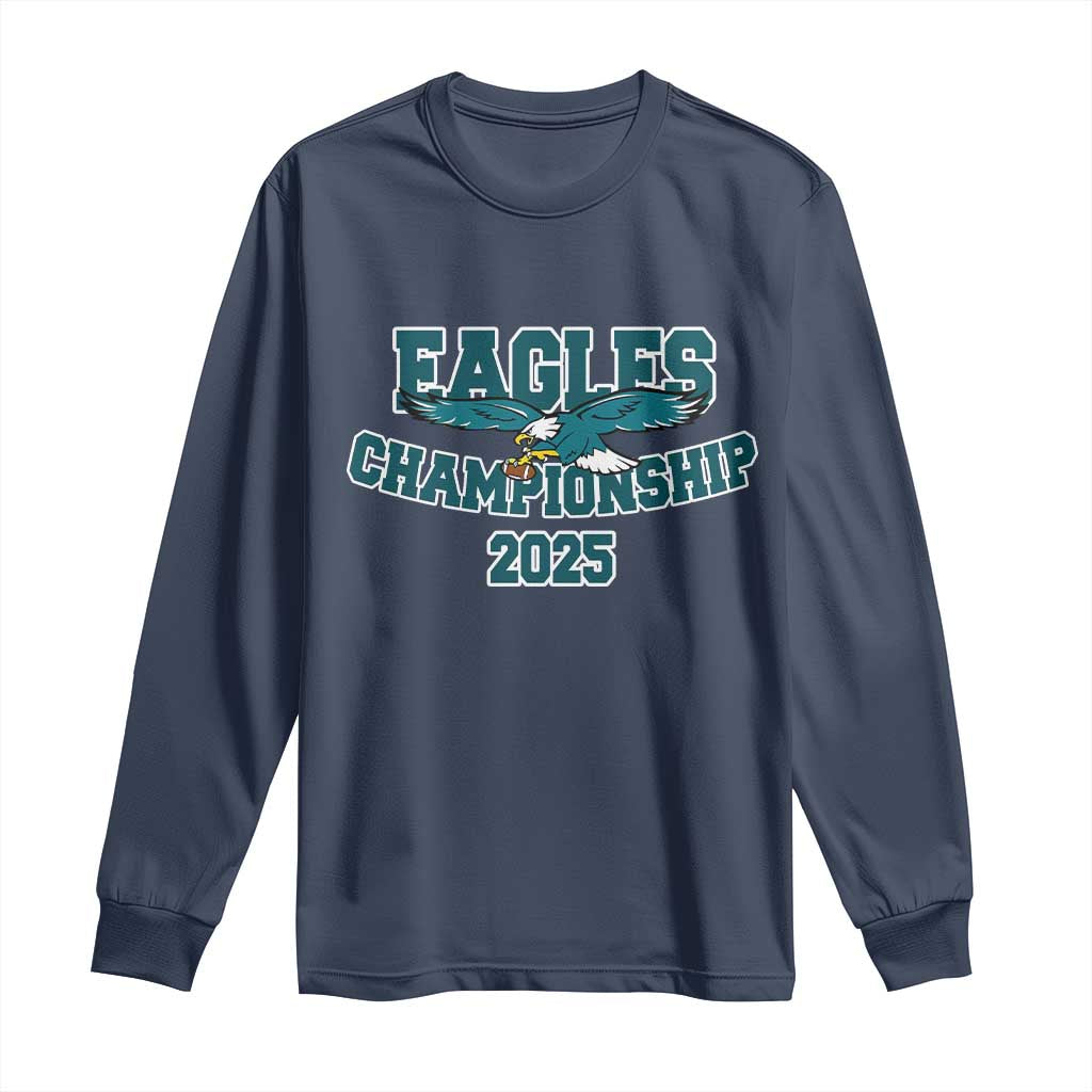 Celebrated Eagles Long Sleeve Shirt Championship 2025