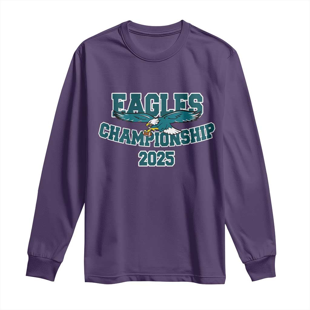 Celebrated Eagles Long Sleeve Shirt Championship 2025