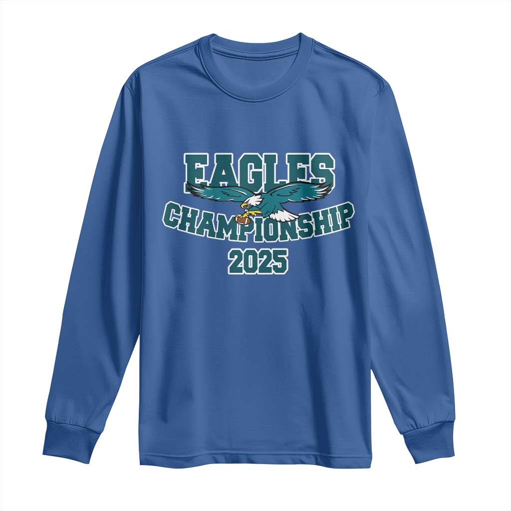 Celebrated Eagles Long Sleeve Shirt Championship 2025