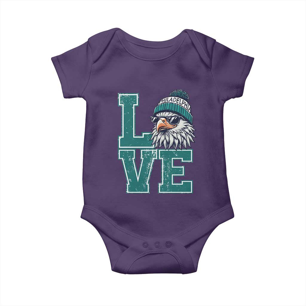 Eagles Inspirational Baby Onesie LOVE Cool Eagle Lover Vintage