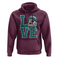 Eagles Inspirational Hoodie LOVE Cool Eagle Lover Vintage