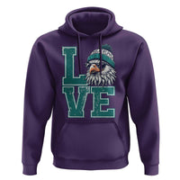 Eagles Inspirational Hoodie LOVE Cool Eagle Lover Vintage