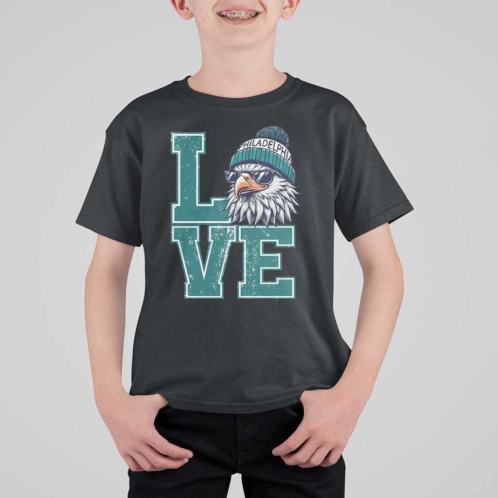 Eagles Inspirational T Shirt For Kid LOVE Cool Eagle Lover Vintage