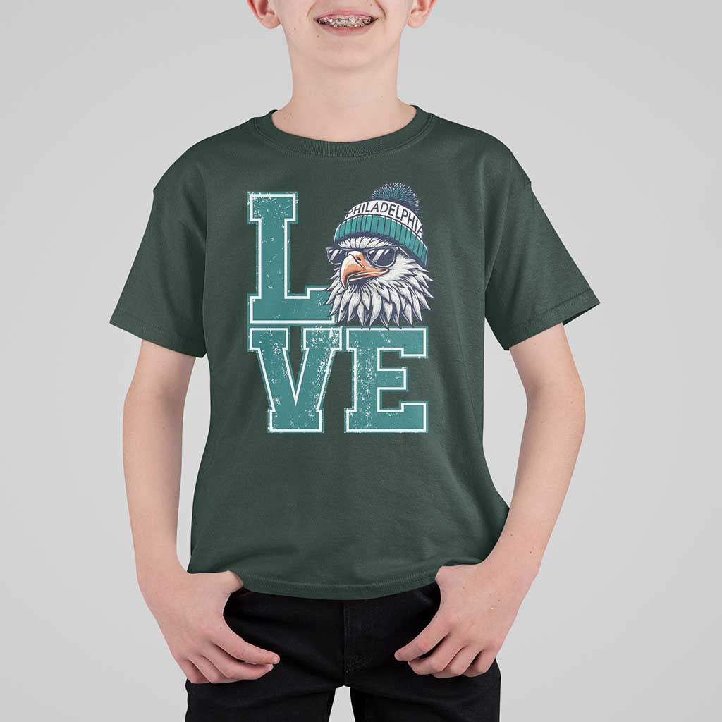 Eagles Inspirational T Shirt For Kid LOVE Cool Eagle Lover Vintage