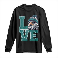 Eagles Inspirational Long Sleeve Shirt LOVE Cool Eagle Lover Vintage