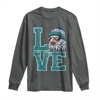 Eagles Inspirational Long Sleeve Shirt LOVE Cool Eagle Lover Vintage