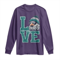 Eagles Inspirational Long Sleeve Shirt LOVE Cool Eagle Lover Vintage
