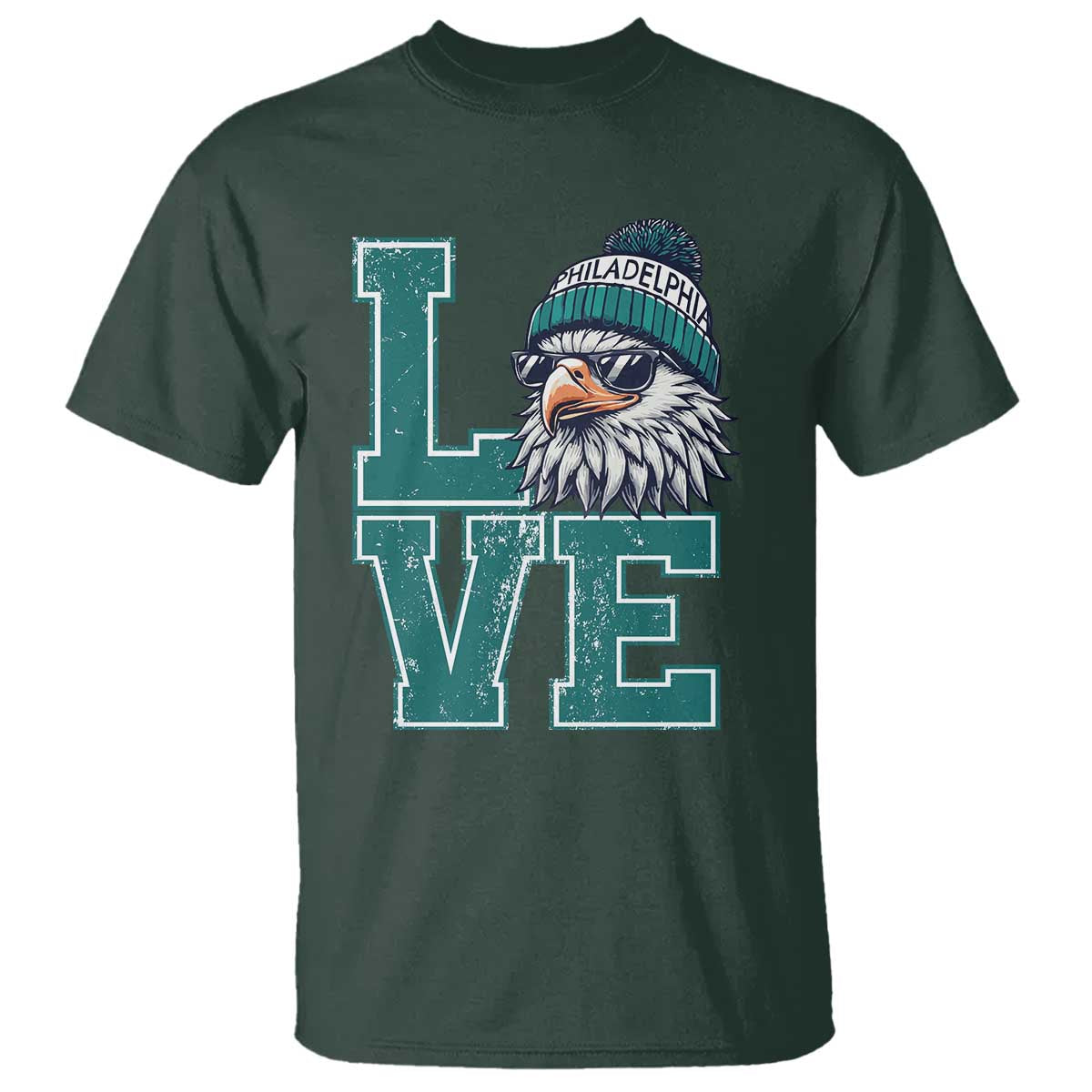 Eagles Inspirational T Shirt LOVE Cool Eagle Lover Vintage
