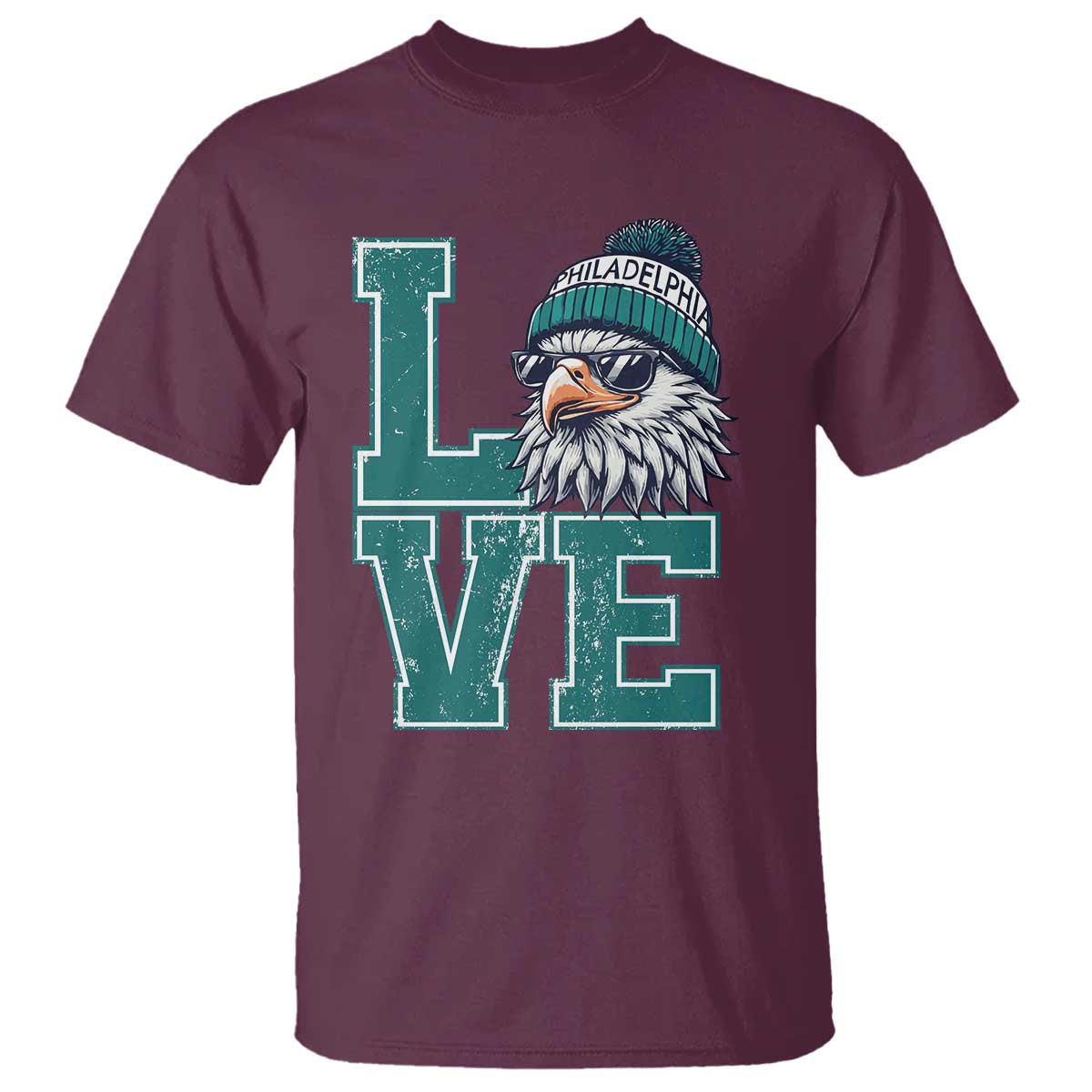 Eagles Inspirational T Shirt LOVE Cool Eagle Lover Vintage