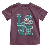 Eagles Inspirational Toddler T Shirt LOVE Cool Eagle Lover Vintage