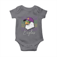 Mardi Gras Eagles Baby Onesie 2025 Champs NOLA Louisiana
