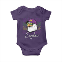 Mardi Gras Eagles Baby Onesie 2025 Champs NOLA Louisiana