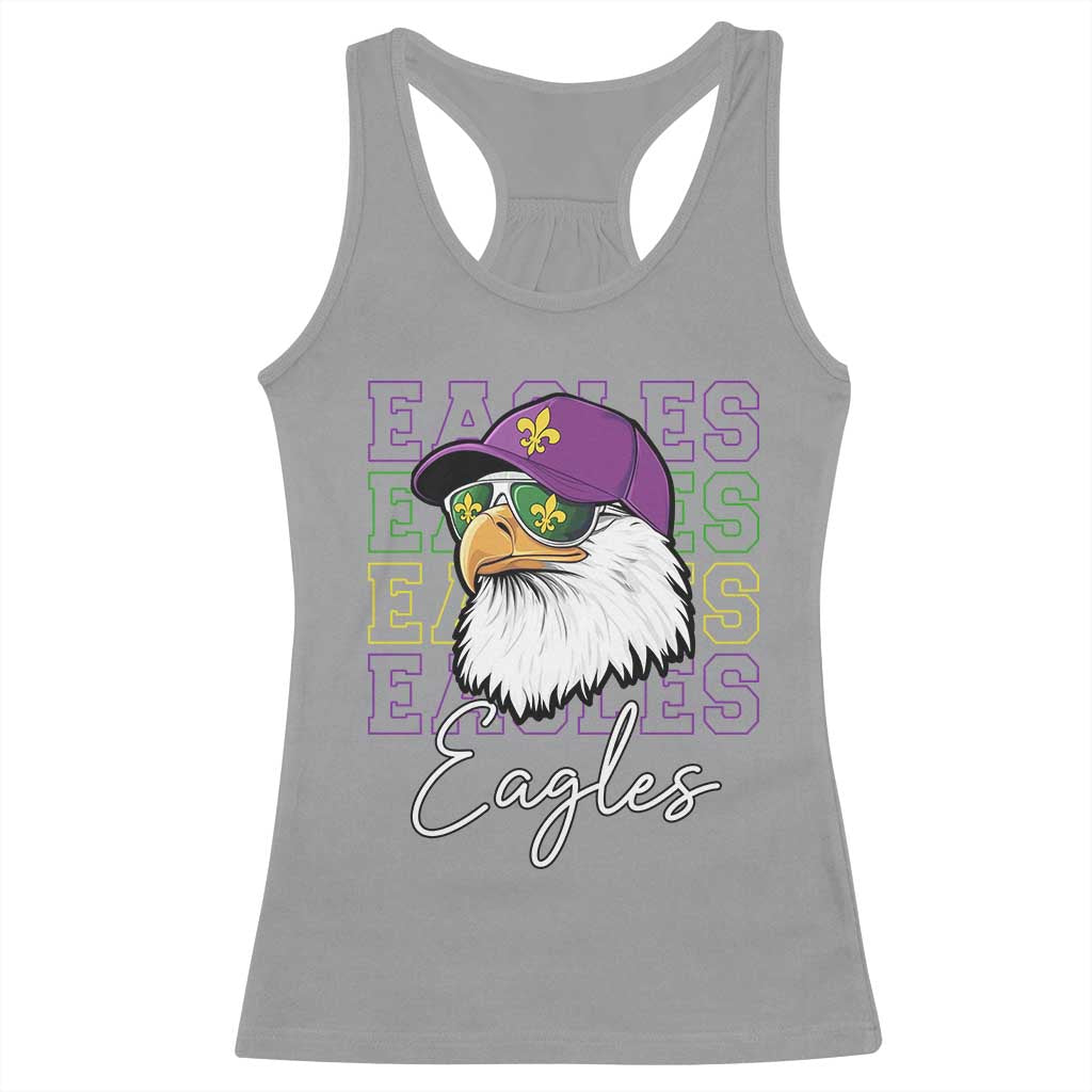 Mardi Gras Eagles Racerback Tank Top 2025 Champs NOLA Louisiana
