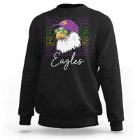 Mardi Gras Eagles Sweatshirt 2025 Champs NOLA Louisiana