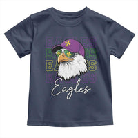 Mardi Gras Eagles Toddler T Shirt 2025 Champs NOLA Louisiana