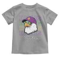 Mardi Gras Eagles Toddler T Shirt 2025 Champs NOLA Louisiana