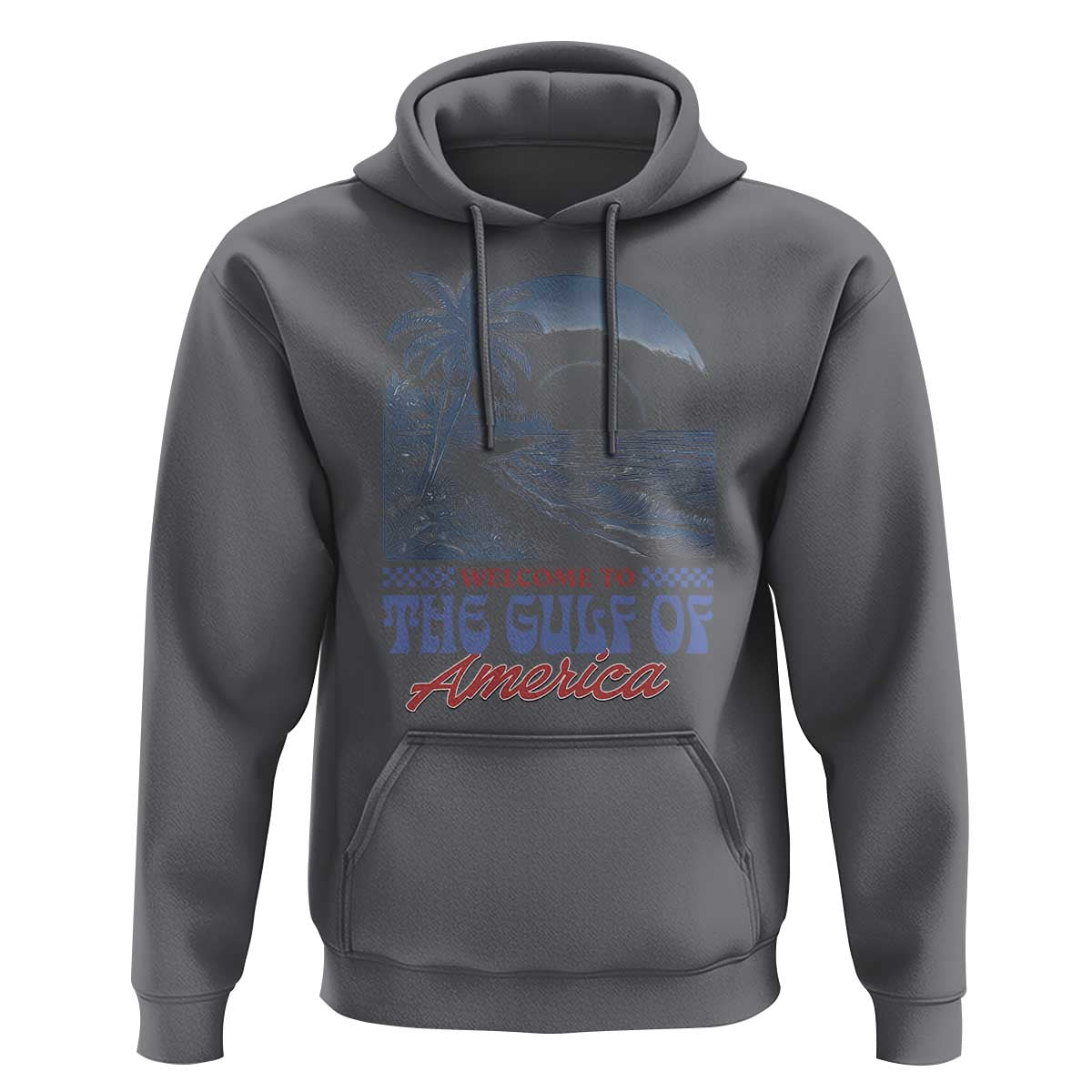 Welcome To America's Gulf Hoodie Retro Vintage Beach