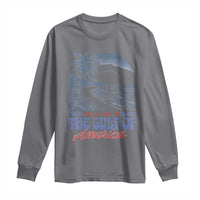 Welcome To America's Gulf Long Sleeve Shirt Retro Vintage Beach