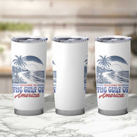 Welcome To America's Gulf Tumbler Cup Retro Vintage Beach