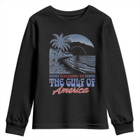 Welcome To America's Gulf Youth Sweatshirt Retro Vintage Beach
