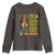 I Am Black Child Youth Sweatshirt Locd Girl African American Pride Black History Month