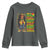 I Am Black Child Youth Sweatshirt Locd Girl African American Pride Black History Month