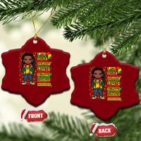 I Am Black Child Ceramic Ornament Locd Boy African American Pride Black History Month - Wonder Print Shop