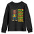 I Am Black Child Youth Sweatshirt Locd Boy African American Pride Black History Month