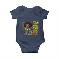 I Am Black Child Baby Onesie Afro Girl African American Pride Black History Month