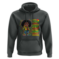 I Am Black Child Hoodie Afro Girl African American Pride Black History Month
