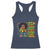 I Am Black Child Racerback Tank Top Afro Girl African American Pride Black History Month