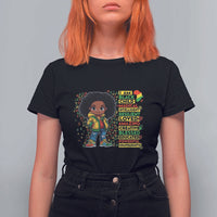 I Am Black Child T Shirt For Women Afro Girl African American Pride Black History Month