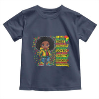 I Am Black Child Toddler T Shirt Afro Girl African American Pride Black History Month