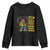 I Am Black Child Youth Sweatshirt Afro Girl African American Pride Black History Month