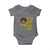 I Am Black Child Baby Onesie Afro Boy African American Pride Black History Month