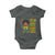 I Am Black Child Baby Onesie Afro Boy African American Pride Black History Month
