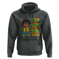 I Am Black Child Hoodie Afro Boy African American Pride Black History Month