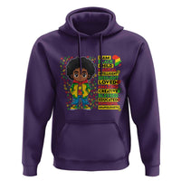 I Am Black Child Hoodie Afro Boy African American Pride Black History Month