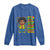 I Am Black Child Long Sleeve Shirt Afro Boy African American Pride Black History Month