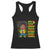 I Am Black Child Racerback Tank Top Afro Boy African American Pride Black History Month