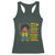 I Am Black Child Racerback Tank Top Afro Boy African American Pride Black History Month