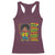 I Am Black Child Racerback Tank Top Afro Boy African American Pride Black History Month