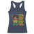 I Am Black Child Racerback Tank Top Afro Boy African American Pride Black History Month