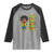 I Am Black Child Raglan Shirt Afro Boy African American Pride Black History Month